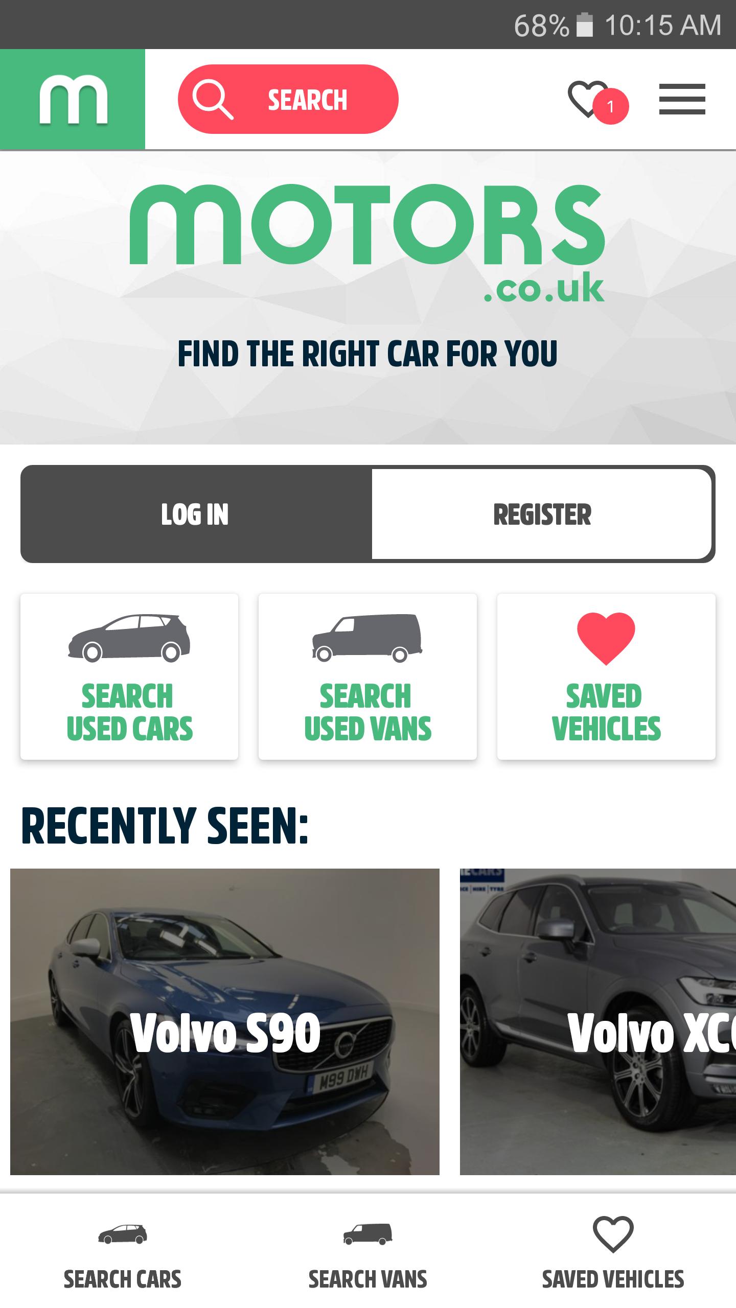 Motors.co.uk: Search & Buy Nearly New or Used Cars