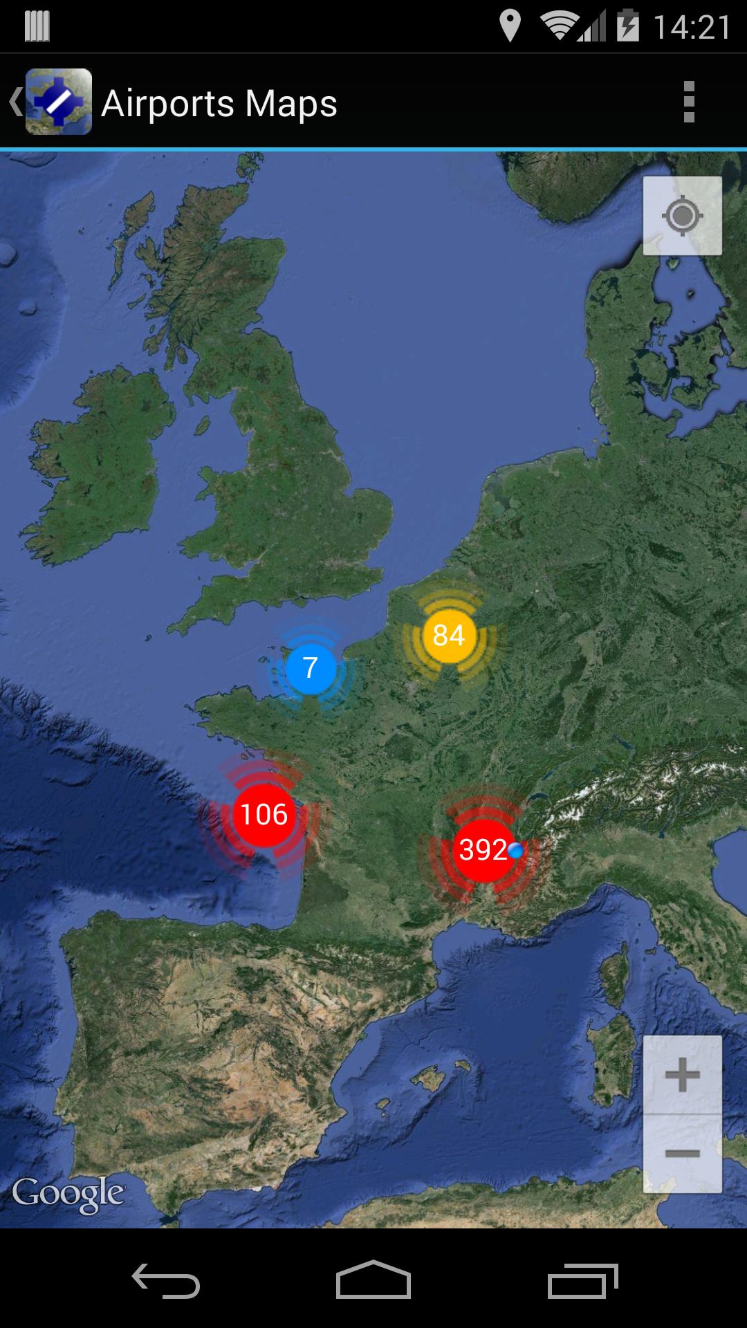 Airports Maps