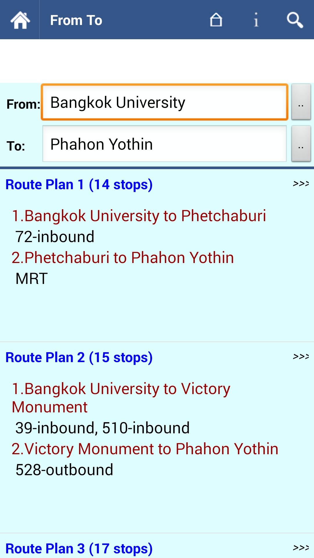 Bangkok Transit Info