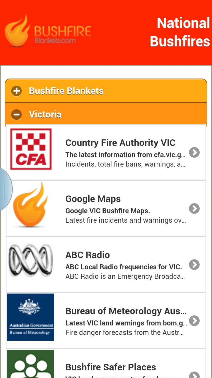 National Bushfires