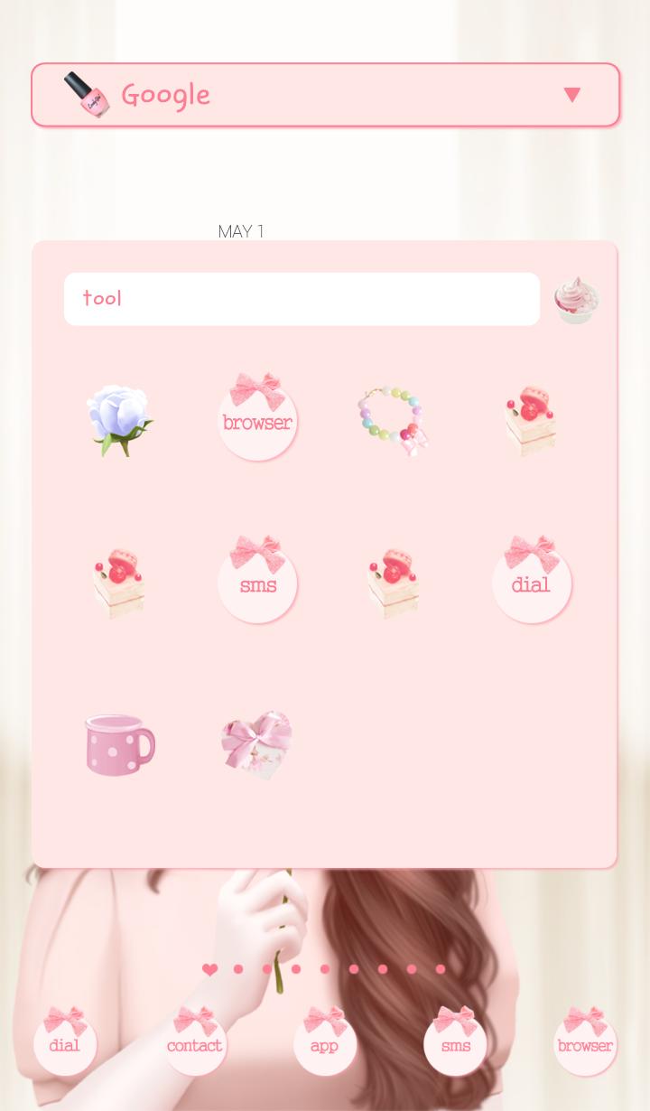 lovely perfume dodol theme