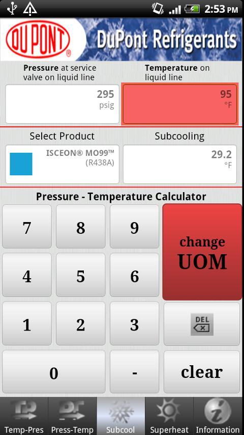 DuPont P/T Calc