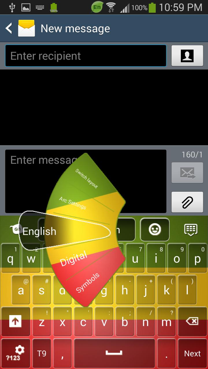 Rasta Keyboard Theme