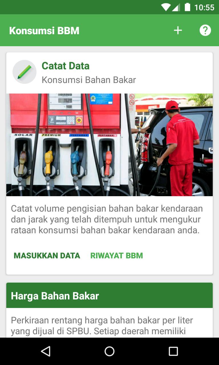 Konsumsi Bahan Bakar Mesin