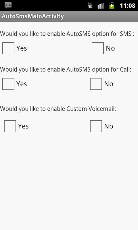 AutoSMS/VOICEReply