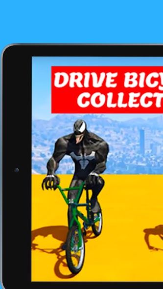 Superheroes Bmx Racing Game