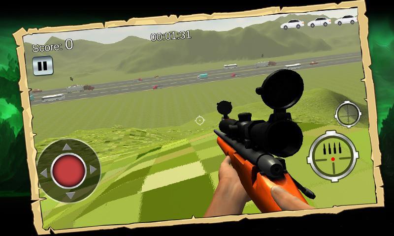 Traffic Sniper Shooter: Hunter