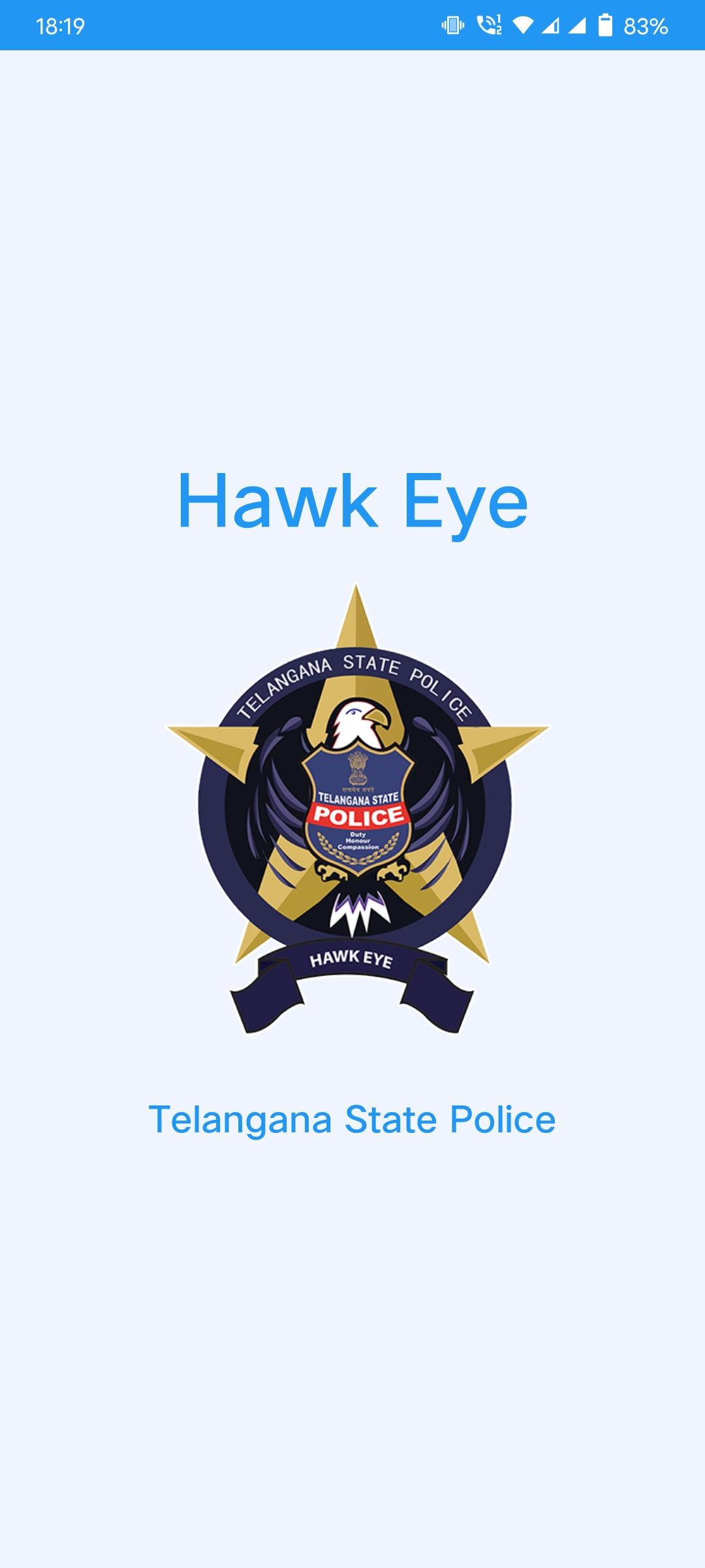 "Hawk Eye - Telangana  Police"