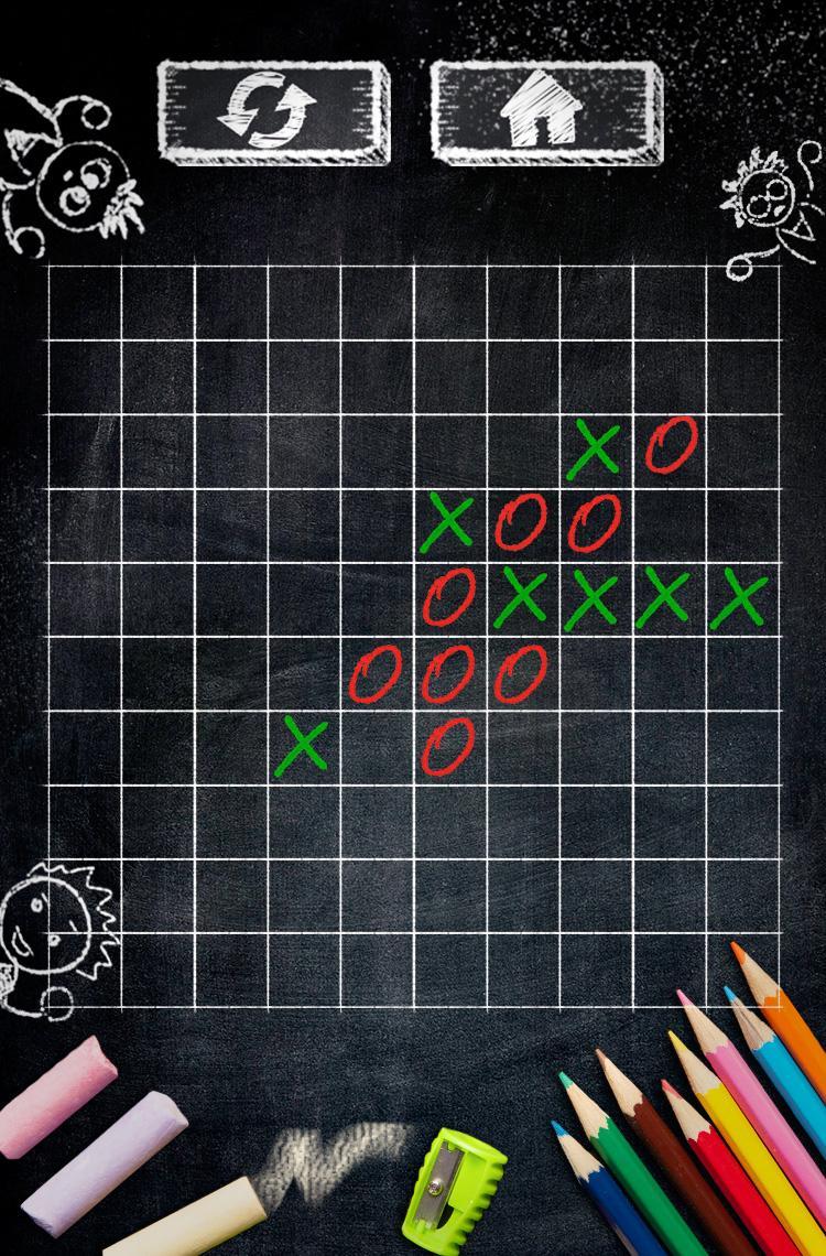 Tic Tac Toe (Gomoku )