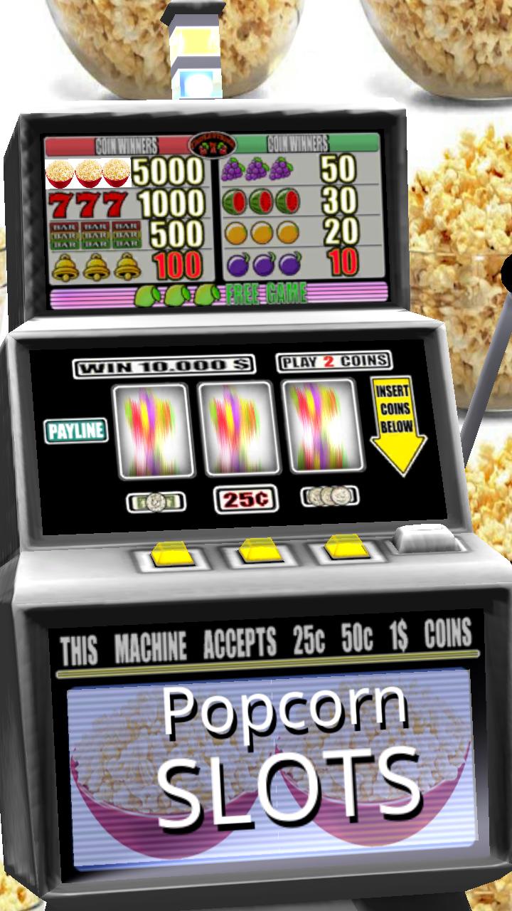 3D Popcorn Slots - Free