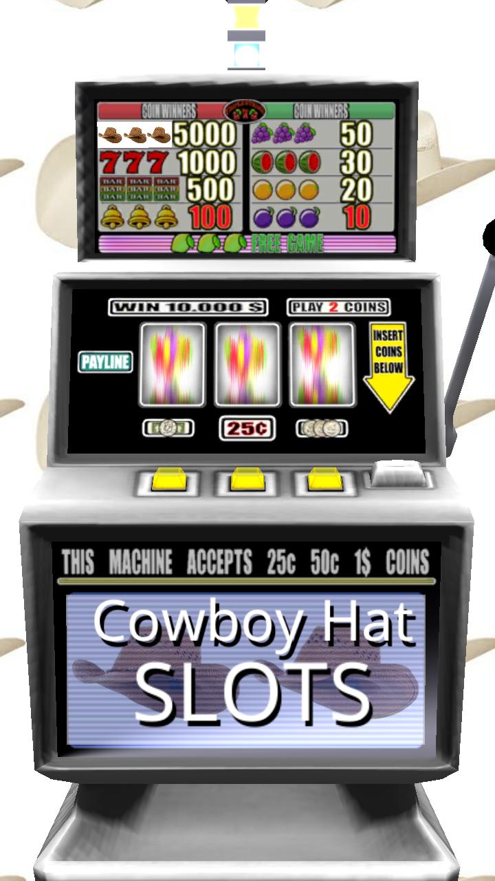 3D Cowboy Hat Slots - Free