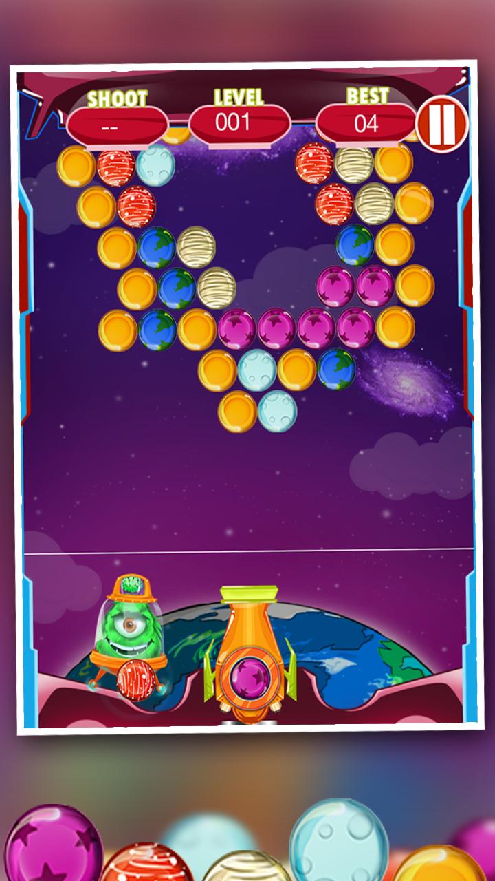 Galaxy Star Bubble Shooter