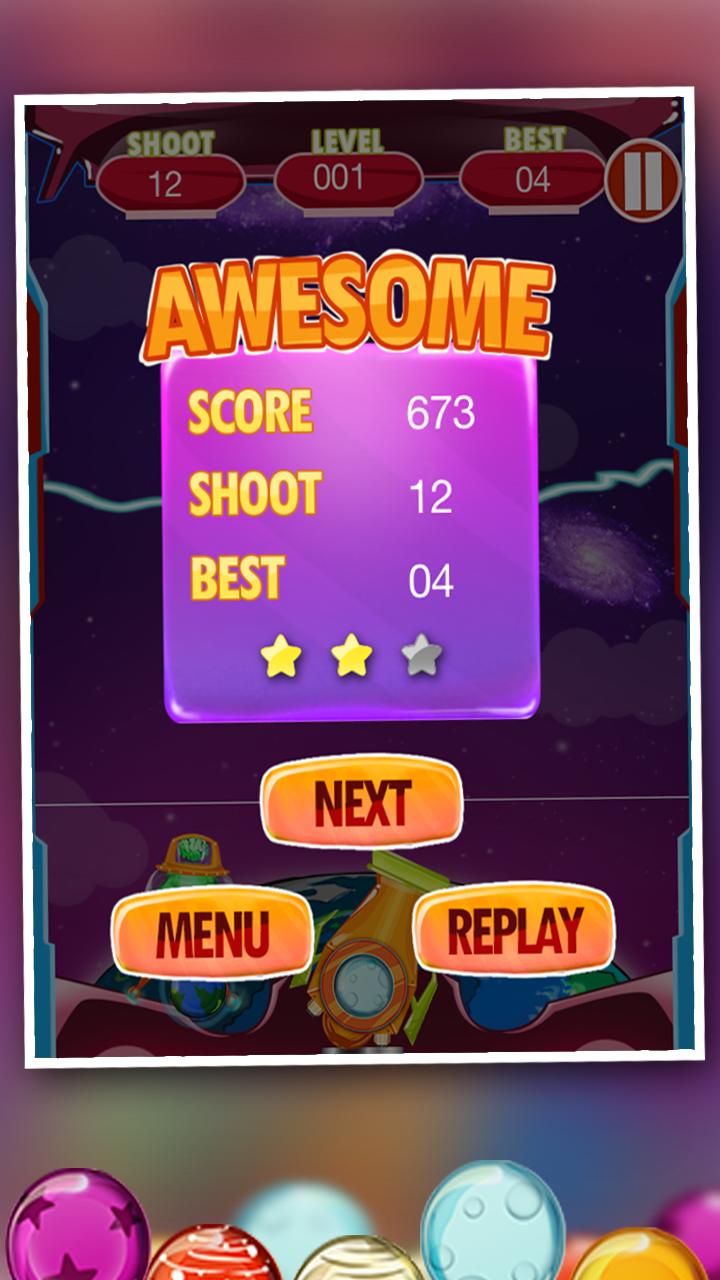 Galaxy Star Bubble Shooter