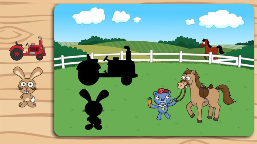 Horse Puzzle for Kids Games