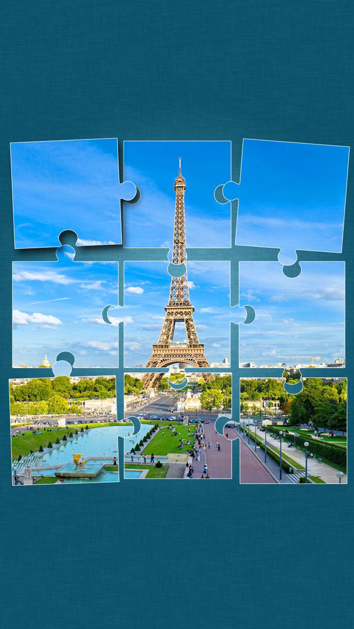 Paris Jigsaw Puzzle Game