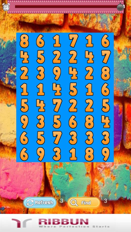 Number Matching Game For Kids