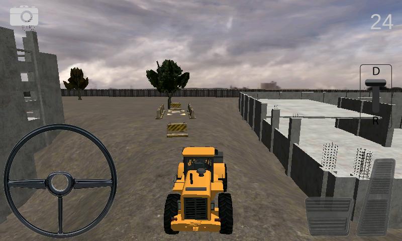 Bulldozer Parking Simulator