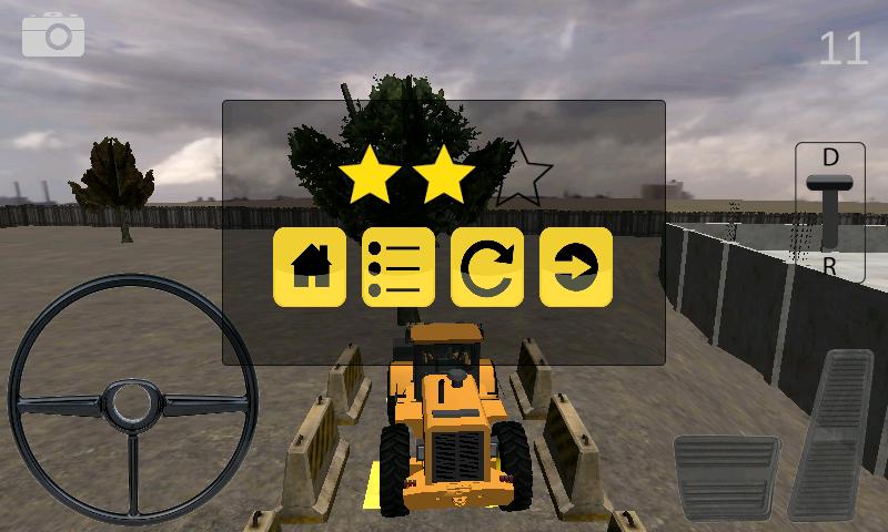 Bulldozer Parking Simulator