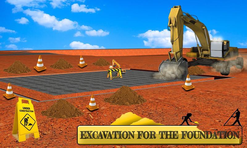 BUILDING FOUNDATION EXCAVATION