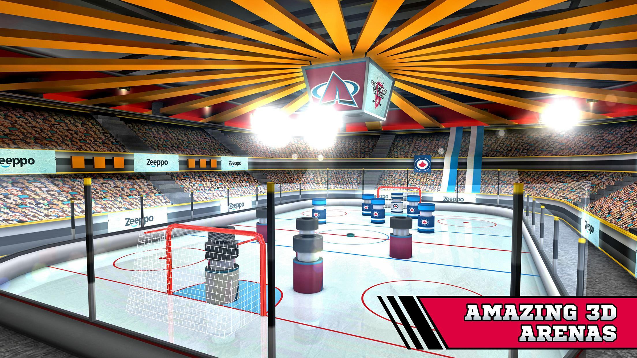 Pin Hockey - Ice Arena