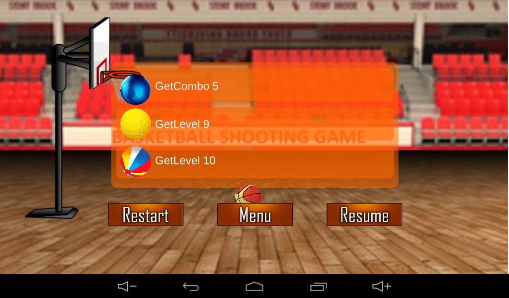 Basketball Shooting Game