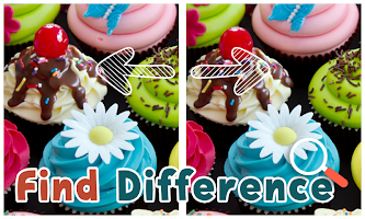 Find Differences Cupcake Game