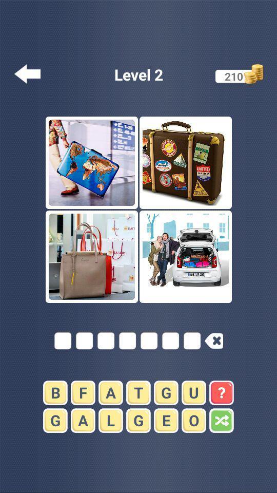 Guess the word 2~4 Pics 1 Word