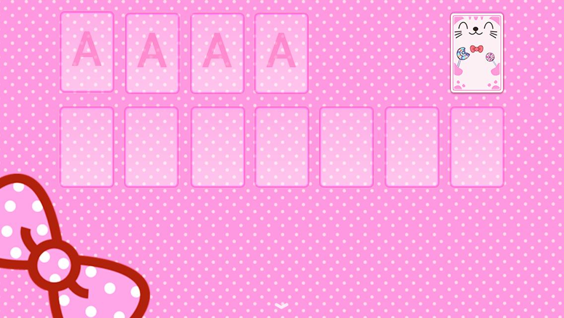 Solitaire Pink Kitten Theme