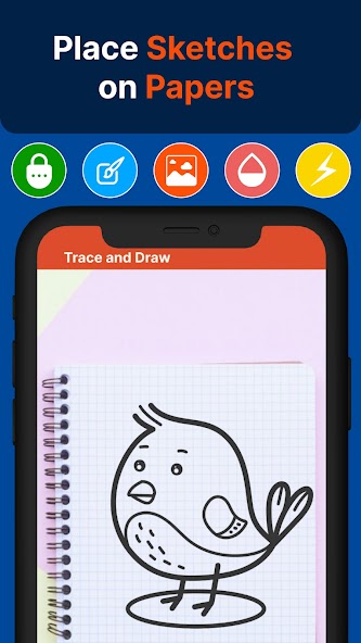 Trace & draw sketch: Trace CAM