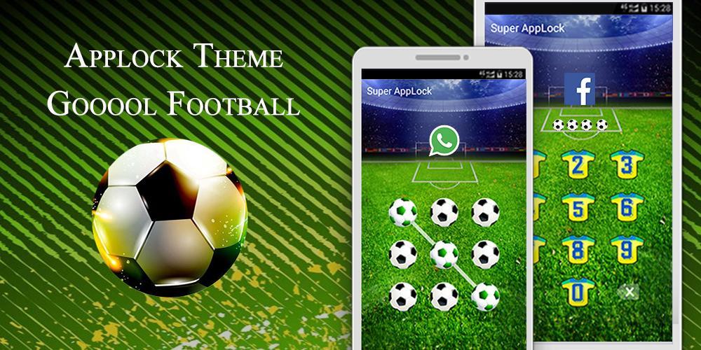 AppLock Theme Goal Football