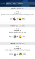 Fixture Copa America 2015