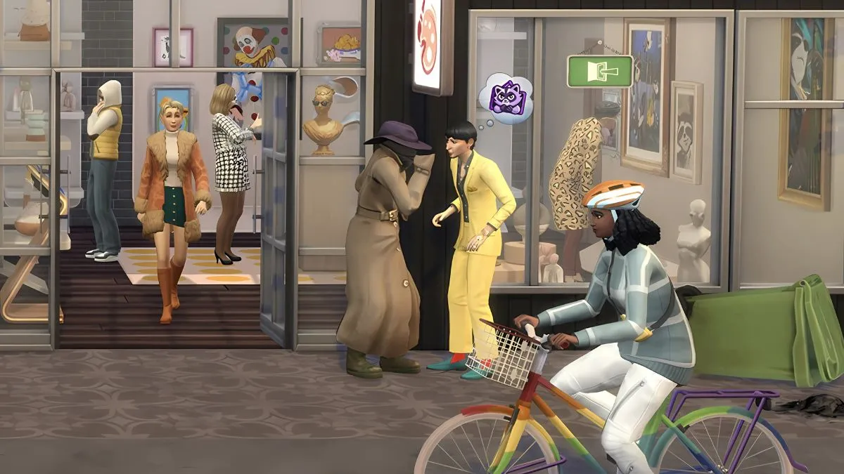 Di mana Trashley berada di ekspansi bisnis dan hobi Sims 4?