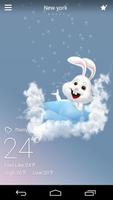 Mr Rabbit GO Weather Theme