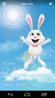 Mr Rabbit GO Weather Theme