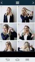 Simple hairstyles.