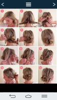 Simple hairstyles.