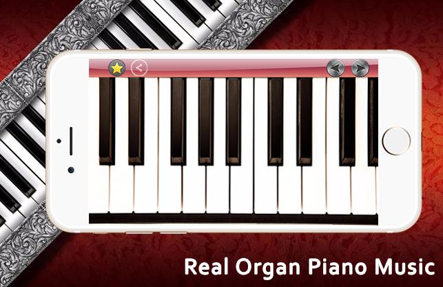 Real Organ Piano Music