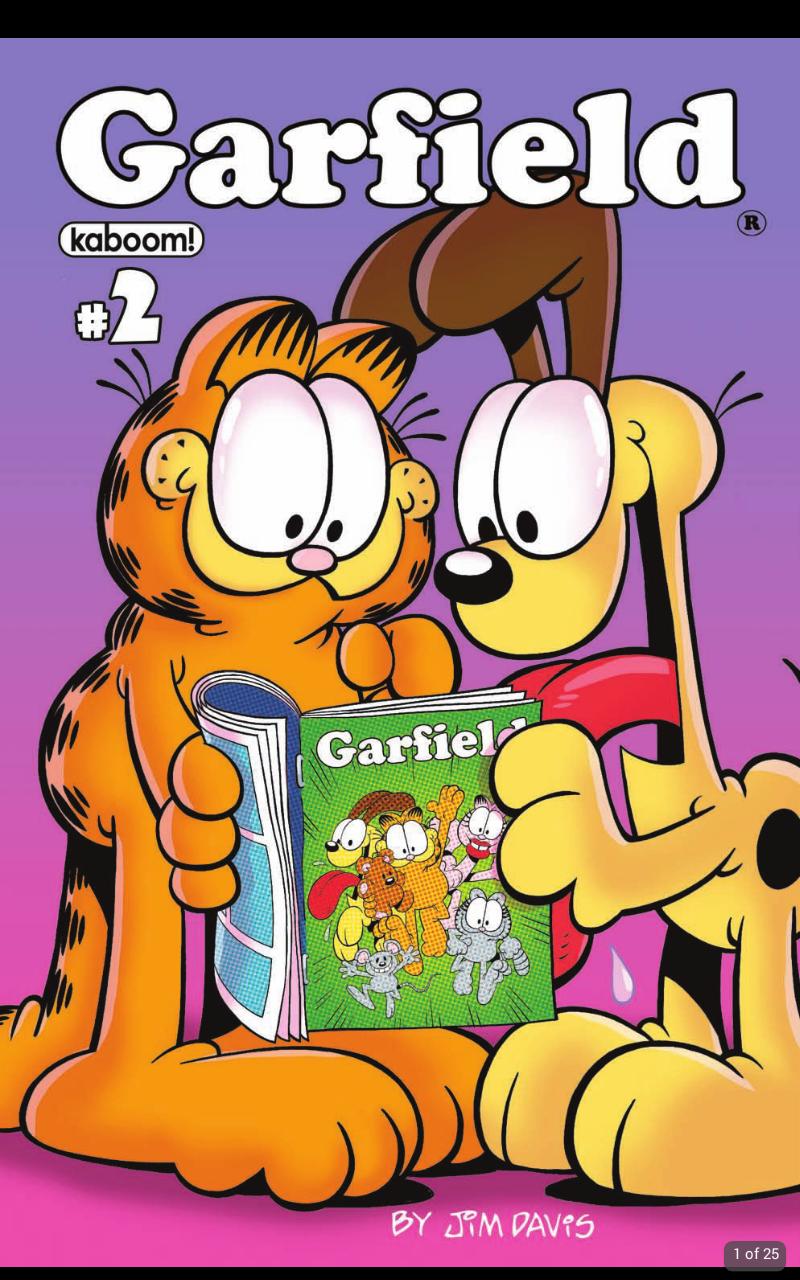 Garfield comics by KaBOOM!