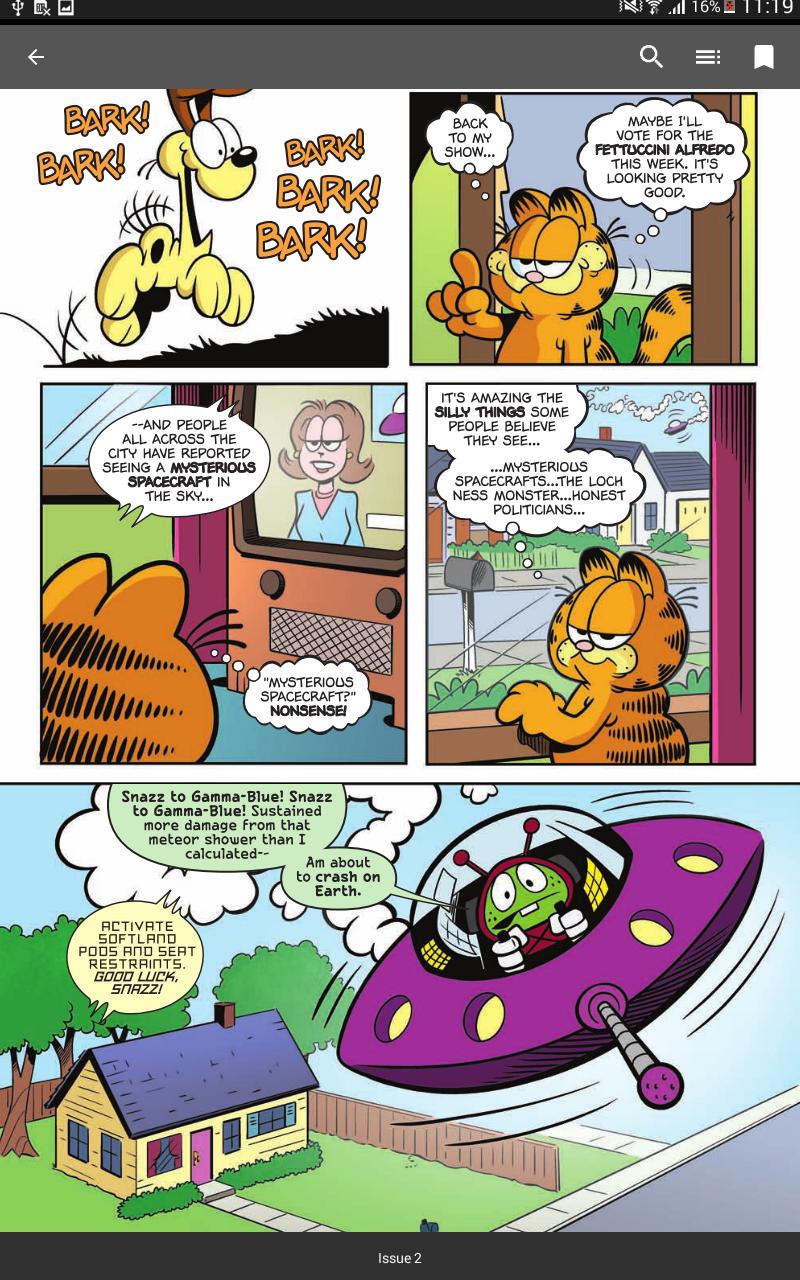 Garfield comics by KaBOOM!