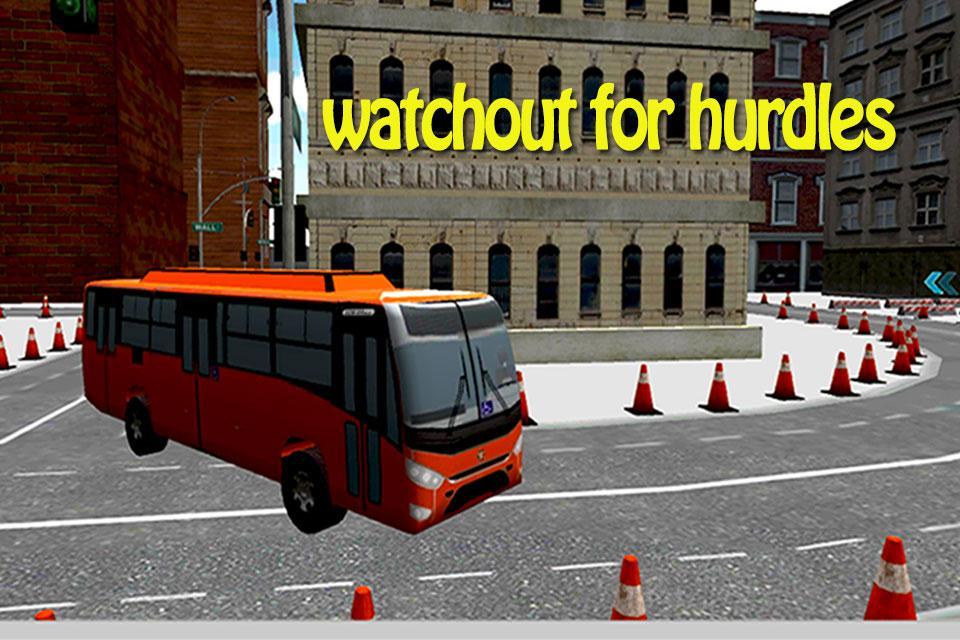 Driving School 3D Parking :Bus