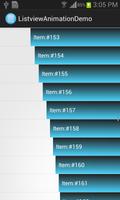 ListView Animation Demo