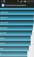 ListView Animation Demo