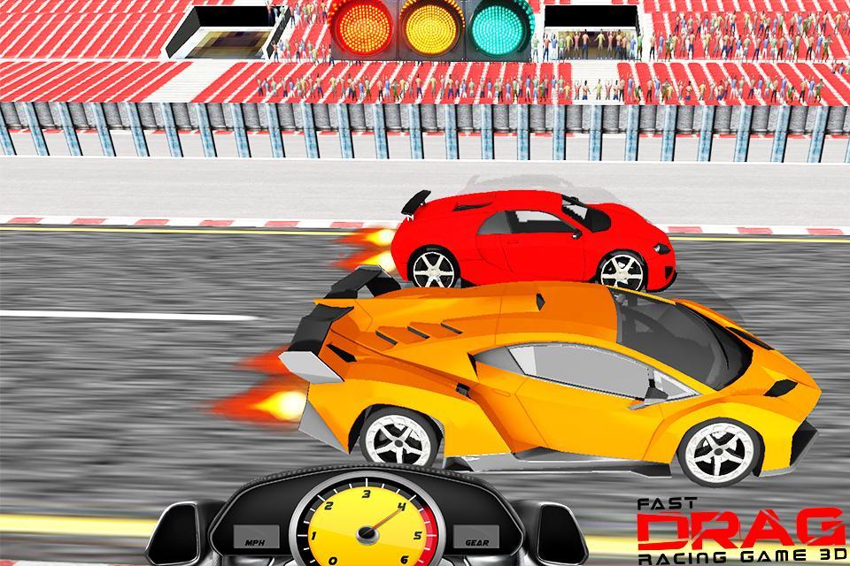 Fast Car Drag Racing  3D