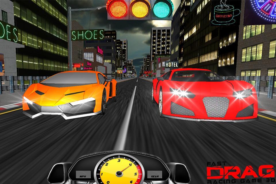 Fast Car Drag Racing  3D