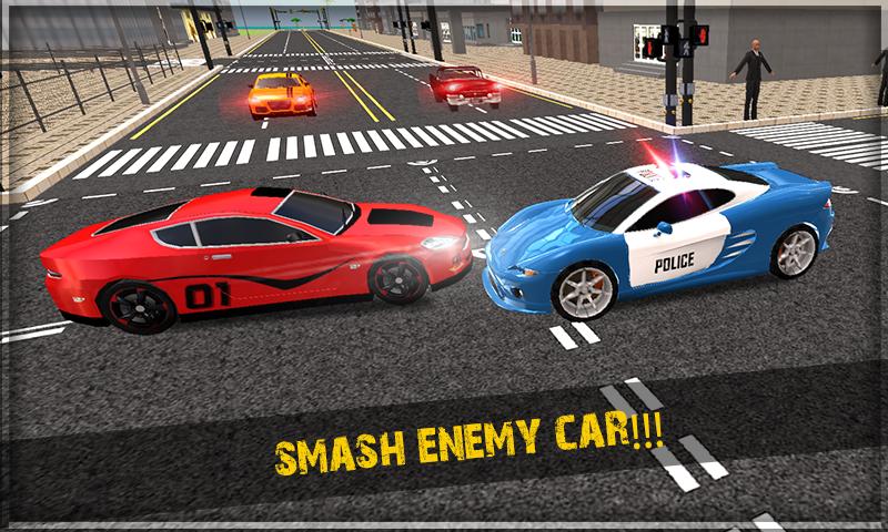 Police Car Crime City