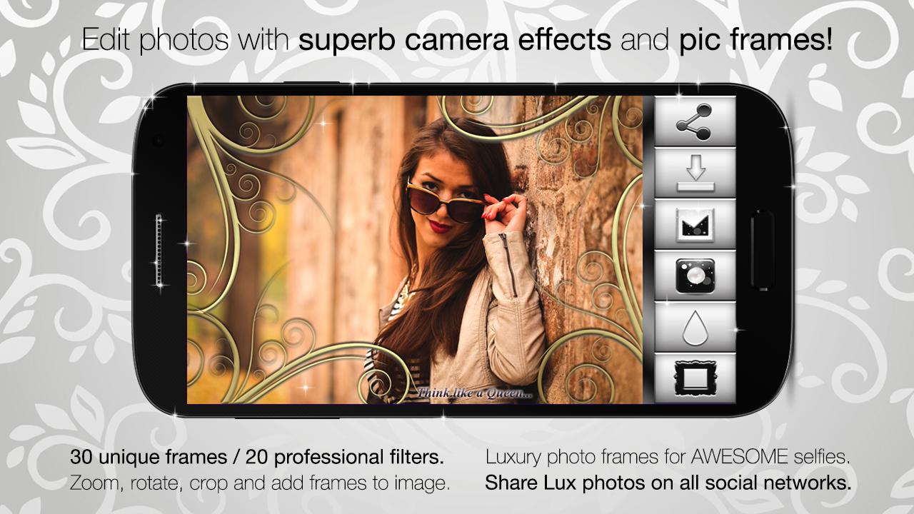 Lux Photo Effects & Pic Frames