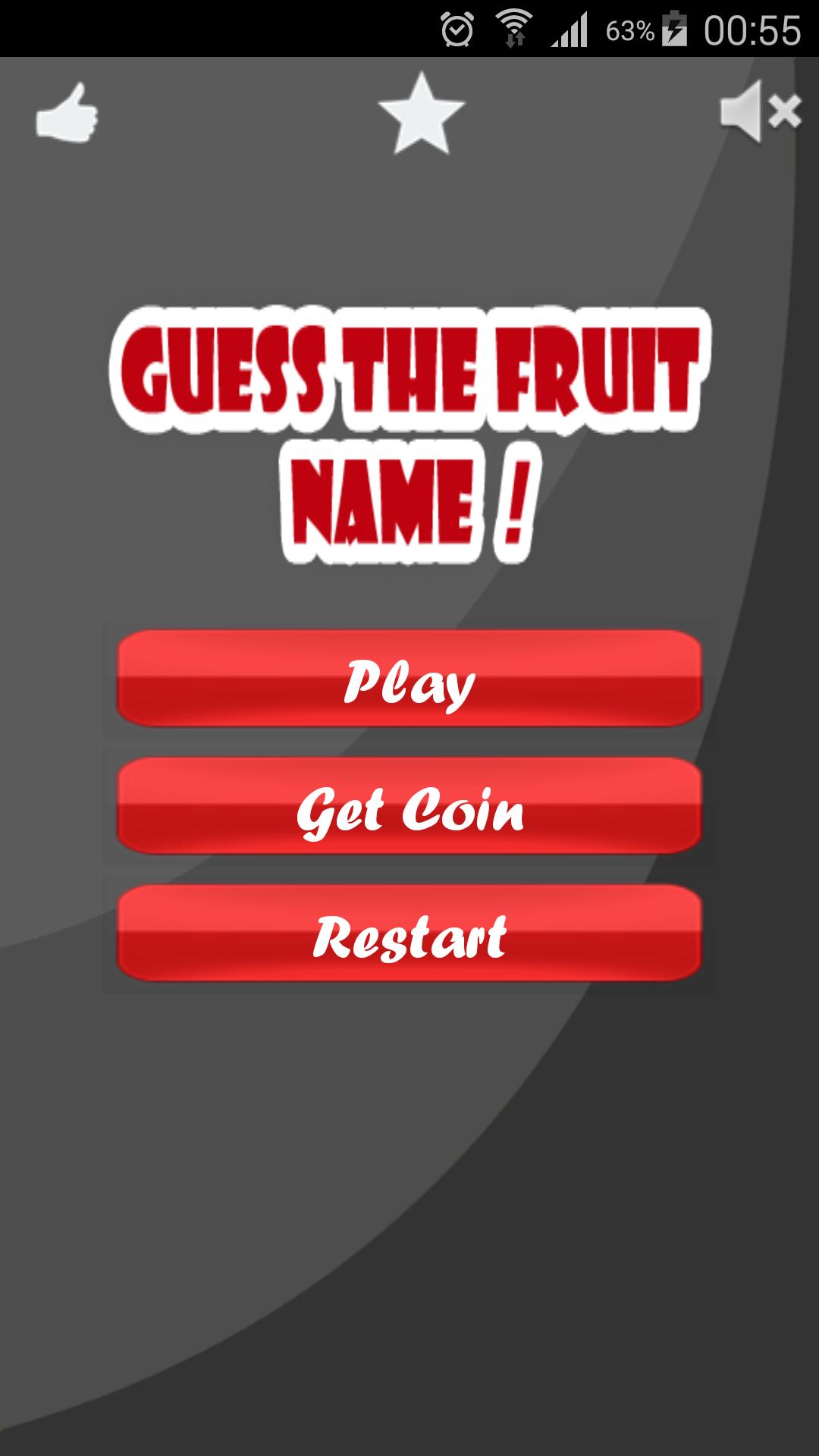 1 Pic 1 Word : Fruits Quiz