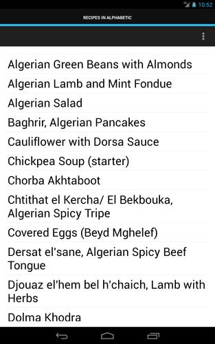 Algerian Recipes