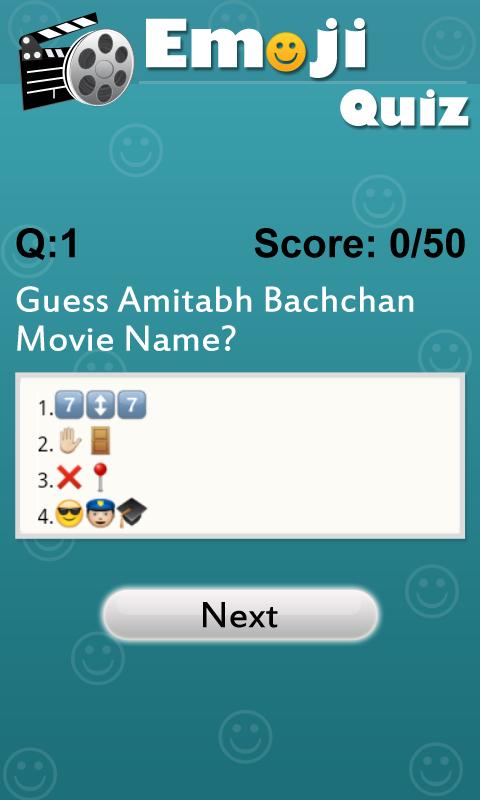 Bollywood Emoji Quiz