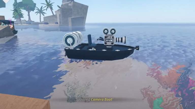 How to get the Camera Boat in Fisch